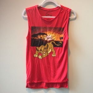 Disney Lion King Sleeveless Tank Top